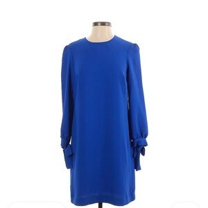 Banana Republic Royal Blue Size 6 Long Sleeve Dress